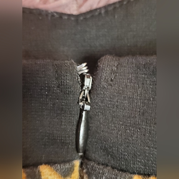 Leopard or cheetah animal print - strapless peplum babydoll flare dress - Small - Picture 8 of 8